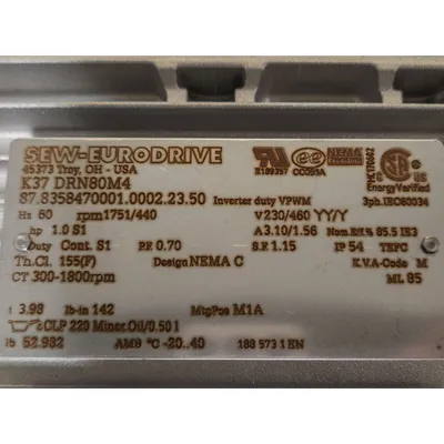 NEW SEW-EURODRIVE K37