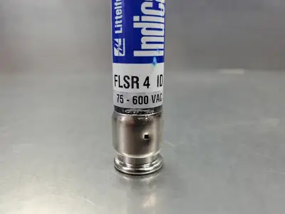 USED Littelfuse FLSR-4-ID Indicator Fuse, 75-600VAC