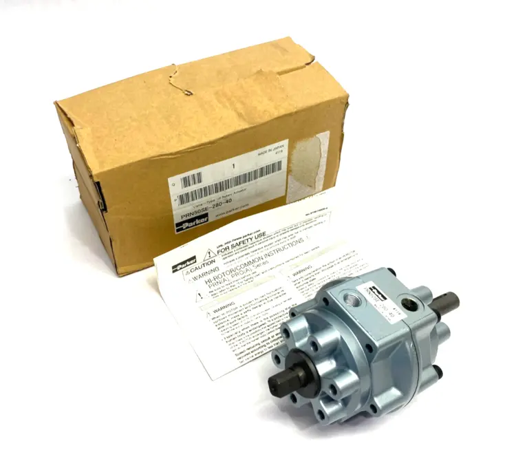 New | in-Stock Parker Compact Vane-Type Pneumatic Rotary Actuator Rotary Actuators Michigan US | Maverick Industrial Sales #1398626