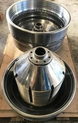 (2) Westfalia SAMN 15007 oil concentrators, 316SS.