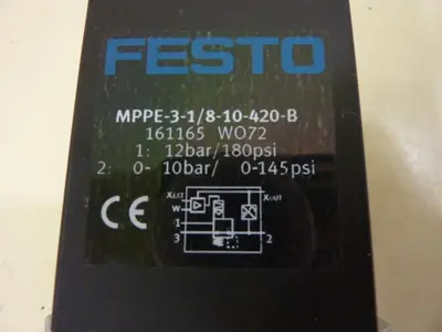 USED FESTO MPPE-3-1/8-10-420-B