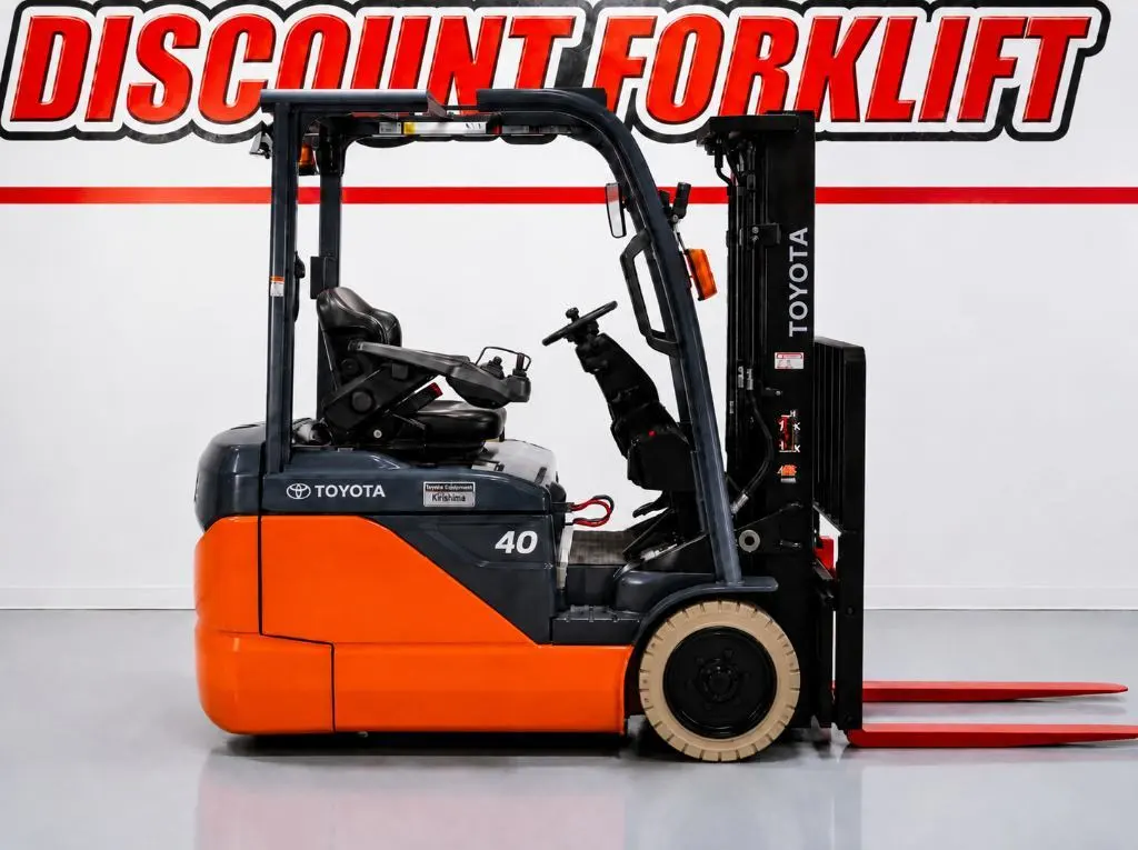 Used 2022 TOYOTA 8FBE20U 3-Wheel Sit down Electric Counterbalance Forklifts Colorado US | Discount Forklift #1550517