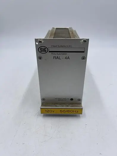 Used SIG SIG RAL-4A Misc Electrical & Power Parts | ND Industrial Surplus #1214530