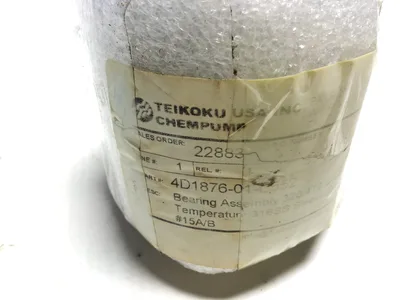 Teikoku 4D1876-01-C552 Chemical Canned Pump Graphite Bearing 316 SS Sleeve Spiral (Lot of 2)