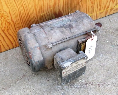 2 HP Baldor Electrci Motor, 1725 rpm, U.L. Tagged
