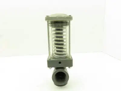 Plast-o-matic DS150LV-NO 1 1/2" Shutoff Valve Spring Return NO Pneumatic Powered