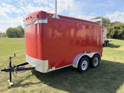 Used 1999 HAULMARK GC612BT  6' X 12' Box Trailers Michigan US | Miedema Asset Management Group #1437121