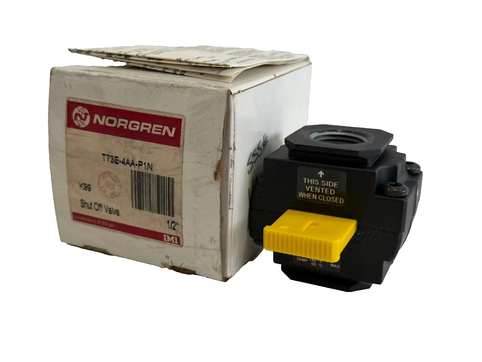 NEW NORGREN T73E-4AA-P1N SHUTOFF VALVE T73E4AAP1N