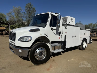 Used 2018 FREIGHTLINER BUSINESS CLASS M2 106 Reefer Trucks California US | Mittry Construction #1519641