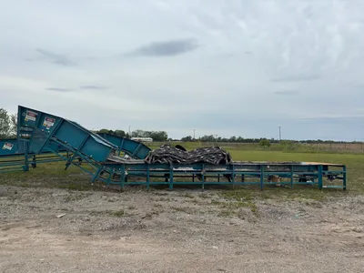 Used KARL SCHMIDT 60" Infeed Conveyor Conveyors Indiana US | Hoosier Machinery Solutions #1367610