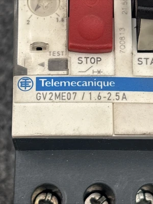 Used Telemecanique GV2ME07/1.6-2.5A Starters California US | Davliegogo LLC #1708006