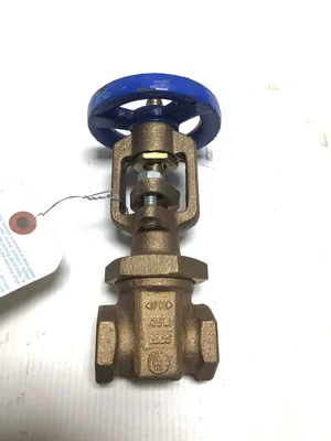 Nibco T-104-0 Bronze Gate Valve 039923611253 Fire Protection, Outside Screw and Yoke