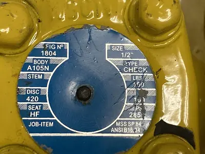 Used BONNEY FORGE 1/2-150 Pump & Valve Parts Ohio US | Surplus Asset Holdings #1236281