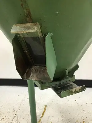 USED METAL FABRICATOR HOPPER
