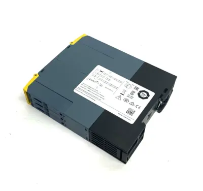 USED SIEMENS SIRIUS SAFETY RELAY, SPRING TYPE CRACKED BOTTOM CASING