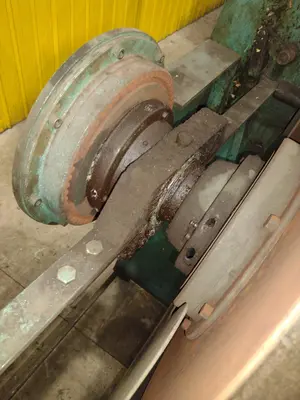 25 TON X 6' WYSONG MODEL #2572 MECHANICAL PRESS BRAKE: STOCK #23464