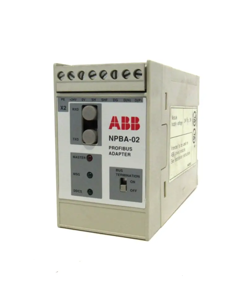 USED ABB NPBA-02 PROFIBUS ADAPTER NPBA02