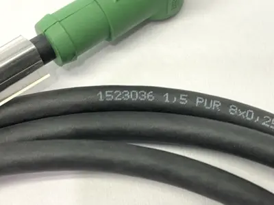USED PHOENIX CONTACT SAC-8P-M12MS/1,5-PUR/M12FS, 1523036