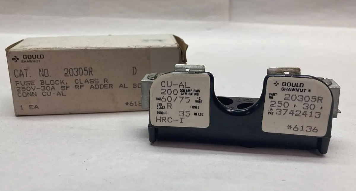 New | in-Stock GOULD SHAWMUT 20305R Miscellaneous Equipment (Electrical & Power) | Surplus Asset Holdings #1194183