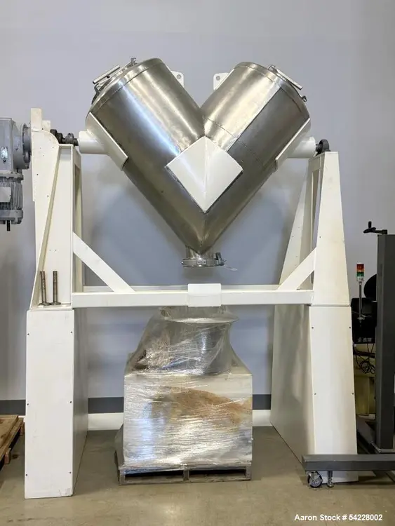 Used PATTERSON KELLEY _UNKNOWN_ Double Cone - V Mixers Illinois US | Aaron Equipment #354391