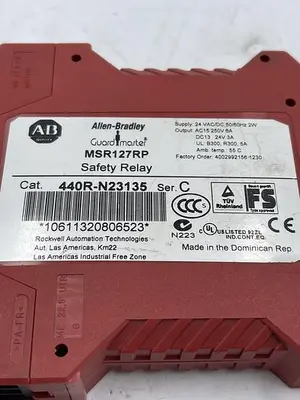 Used ALLEN-BRADLEY ALLEN-BRADLEY 440R-N23135 SER C Relays & Switches | ND Industrial Surplus #1214694