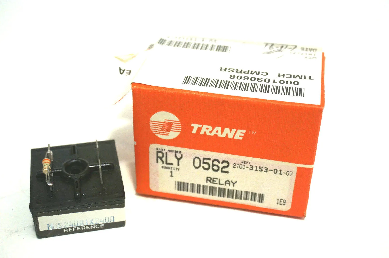 NEW TRANE RLY 0562 TIME DELAY RELAY MMS240A1X240A