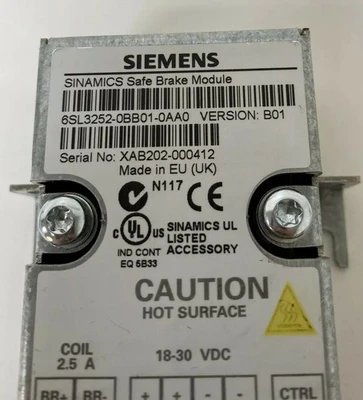 USED Siemens 6SL3252-0BB01-0AA0