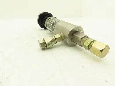 Haskel Inc. Relief Valve 1000 PSIG 1/4" Flared Fittings