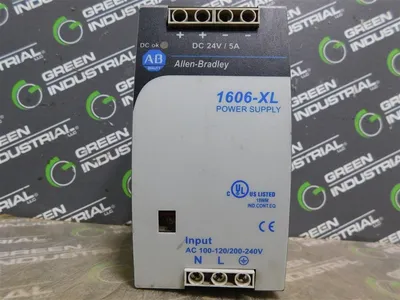 Allen-Bradley 1606-XL120D Power Supply Ser A DC24V 5A 120W Used