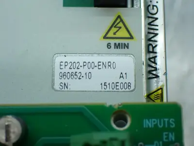 USED CONTROL TECHNIQUES EP202P00ENR0