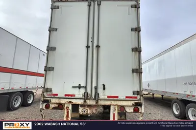 Used 2002 WABASH NATIONAL 53' Box Trailers Indiana US | Proxy Equipment #1385075