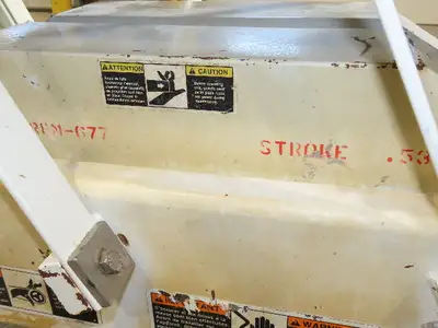 Link-Belt LBL 18"x7' Stainless Vibrating Shaker Feeder Conveyor Food Process