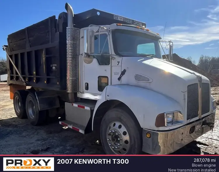 Used 2008 KENWORTH T300 Dump trucks North Carolina US | Proxy Equipment #1382742