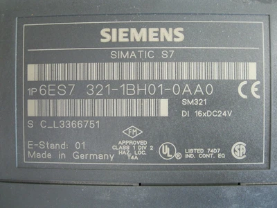 NEW Siemens Simatic 6ES7-321-1BH01-0AA0