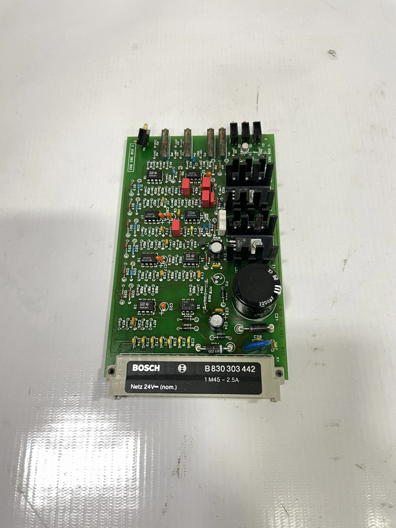 BOSCH Rexroth B830-303-442 Amplifier Circuit Board 24V