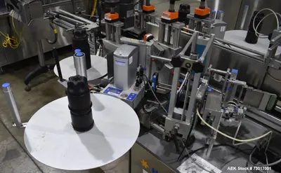 Used CAPMATIC 4A/X-PP-22 Liquid & Paste Complete Packaging Lines Illinois US | Aaron Equipment #87118