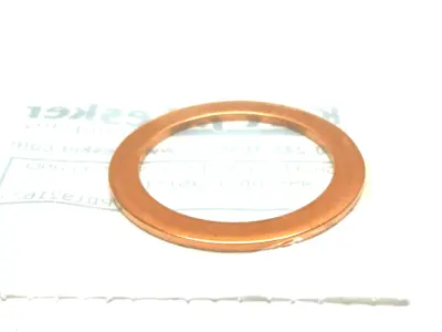 NEW KURT J. LESKER COPPER GASKET 1.895" OD, 1.451" ID, 2-3/4" FLANGE