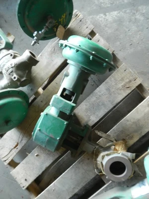 Fisher 3" 600 Rating, WCB Steel Vee - Ball Control Valve