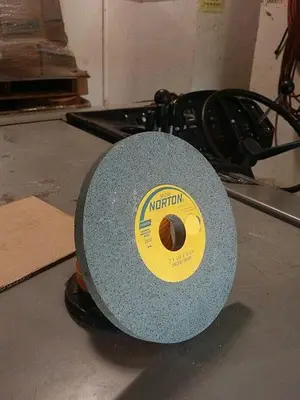 USED NORTON ABRASIVE GRIT SURFACE GRINDING WHEEL