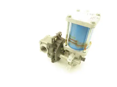 Jamesbury 2" 4AX 3600 MTA3 Stainless Ball Valve w/Pneumatic Actuator ST-200B