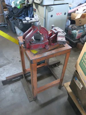 Roper Whitney Pexto No. 455 Combination Angle Iron Shear, Notcher, Bender