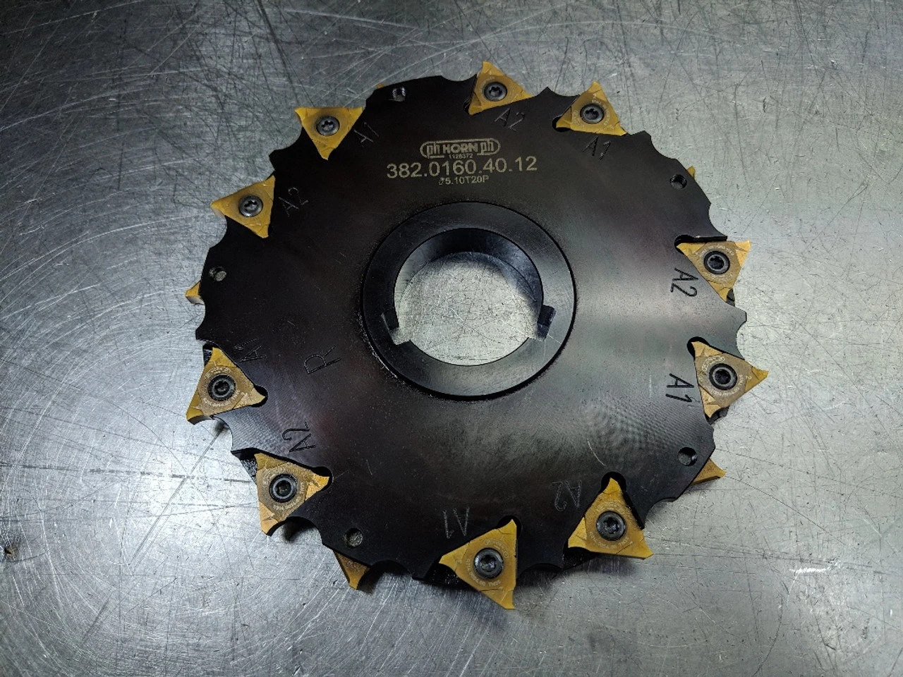 PH Horn 160mm Indexable Slot Milling Cutter 40mm Arbor 382.0160.40.12 (LOC2732B)
