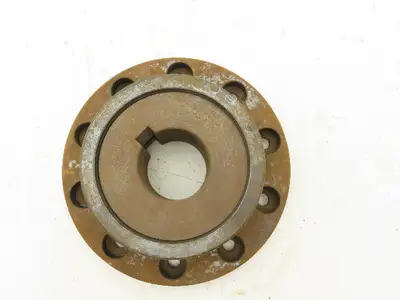 Sier-Bath F2 Vari-Crown Flanged Coupling With Flex hub 1-15/16" Keyed Bore