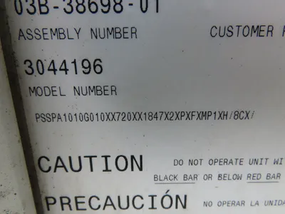 Vickers PSSP System-Pak II Hydraulic Power Unit 12gal 5gpm Pump 1000psi 3Hp 460V
