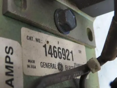 General Electric 1466921 Fuse Contactor Set From Hyster E60XM2-33 Forklift