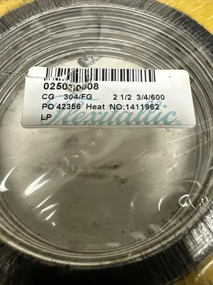 Used FLEXITALLIC CG 304/FG 2-1/2 3/4/600 Miscellaneous Equipment (Electrical & Power) | Surplus Asset Holdings #1190632