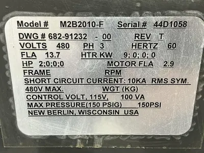 USED STERLING M2B-2010-F