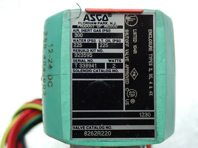 New | in-Stock ASCO 8262R220 Valves/Fittings | HGR 24 #732746