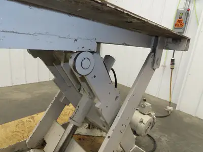 Autoquip 26W25 Hydraulic Scissor Lift Table 2000lb 26" Travel 30x40" Top 3Ph