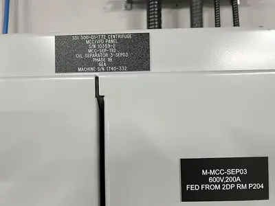 USED 2020 GEA WESTFALIA SSI-300-06-772